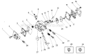 Page A Diagram and Parts List for YP150  Weed Eater Trimmer